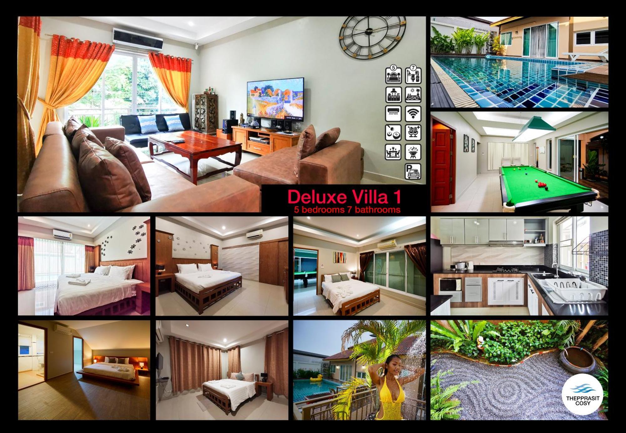 Thepprasit Cosy Villa Jomtien Beach Exterior photo